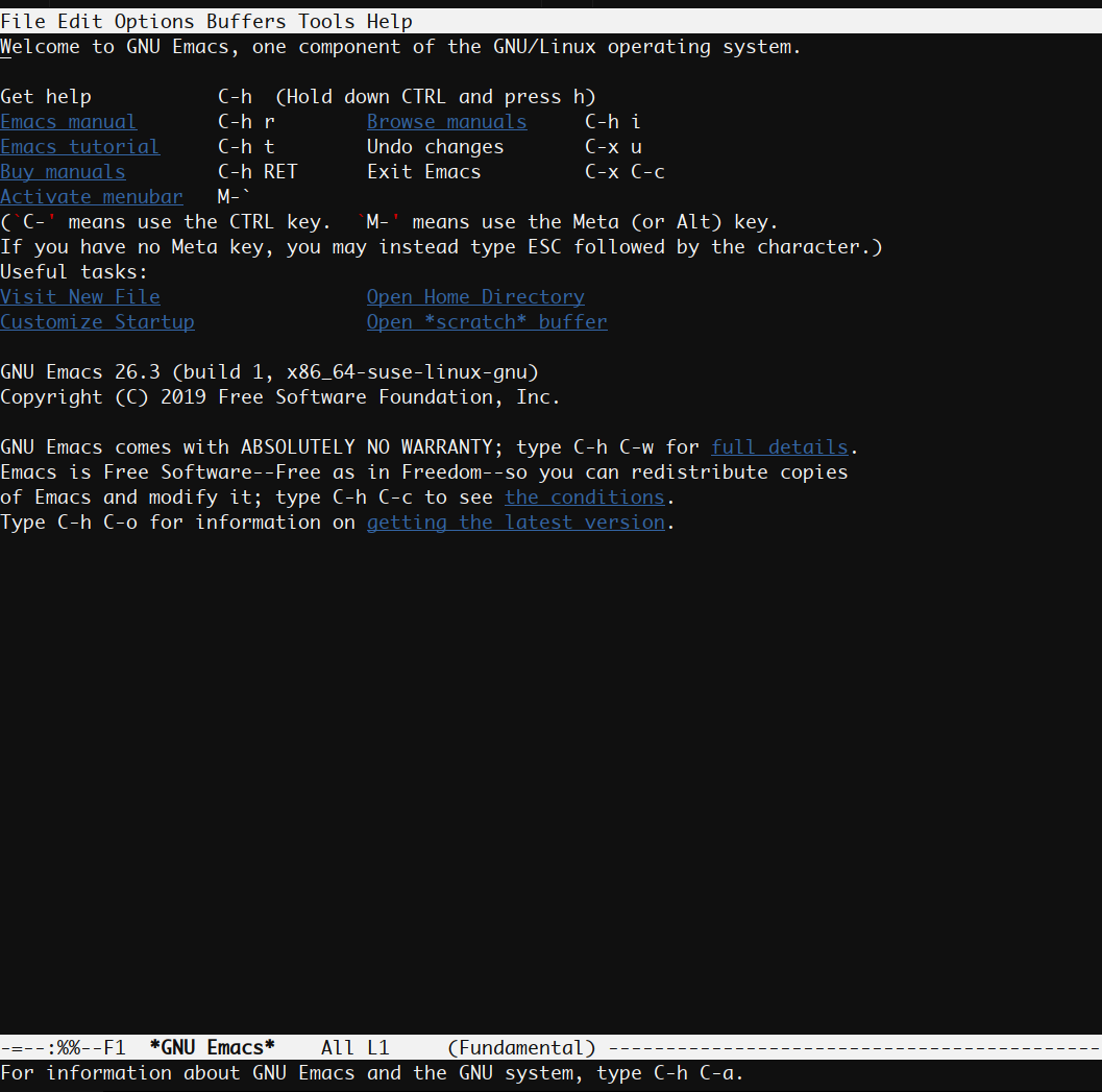 Emacs.